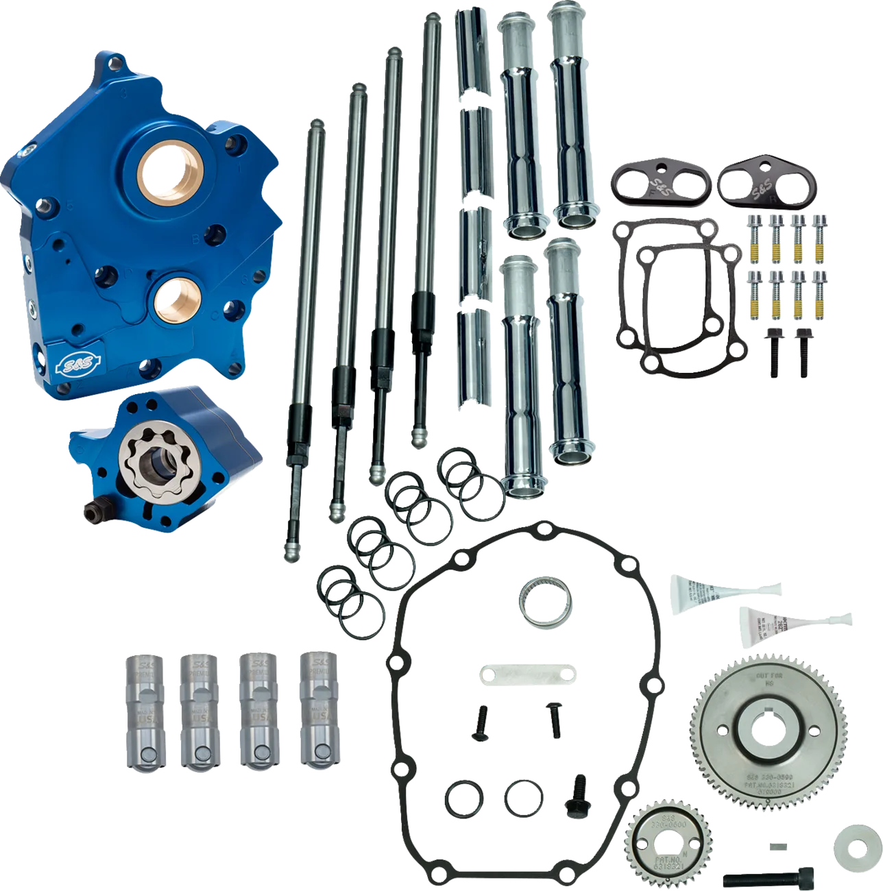 Cam Chest Kit without Cams for Gear Drive M8