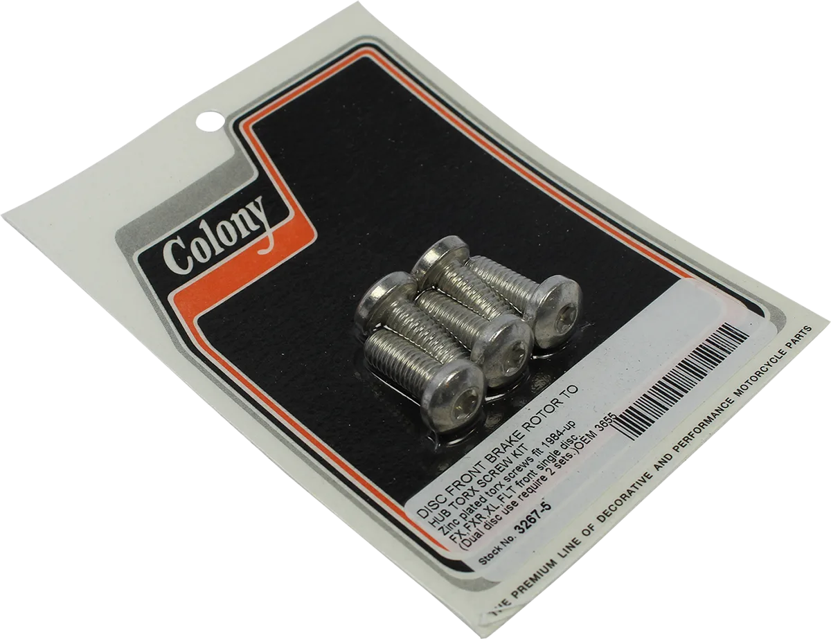 Front Brake Rotor Torx Bolt Kit