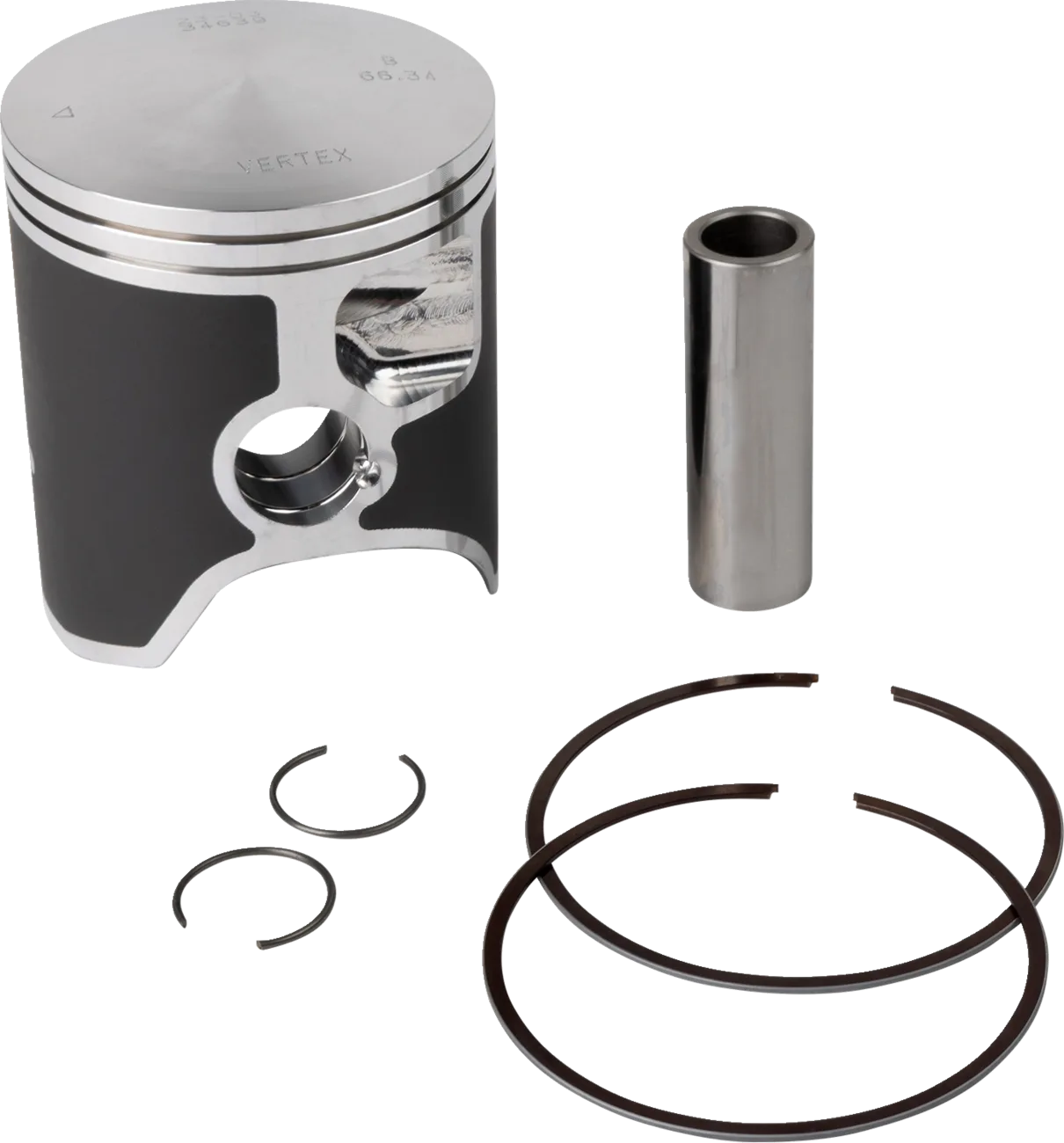 Piston Kit Cast Replica for 2 Stroke