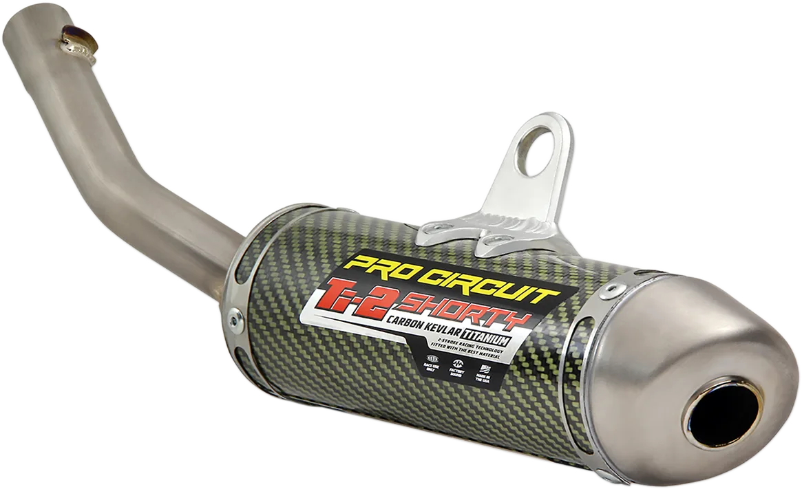 Ti-2 Shorty Slip-On Silencer