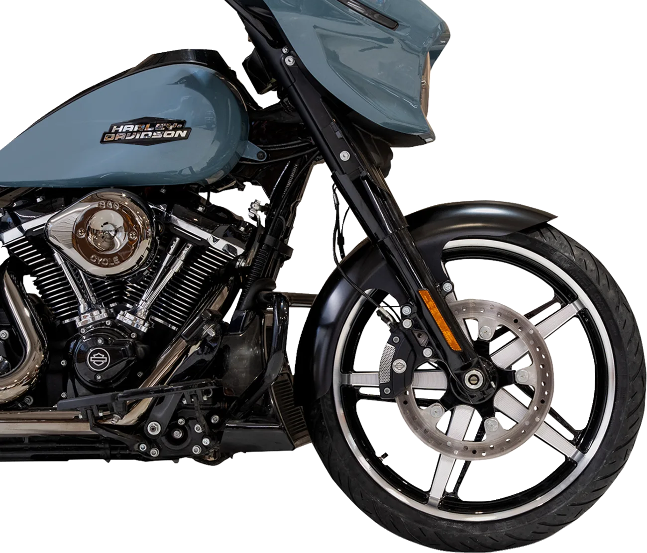 Tire Hugger Front Fender for Dresser