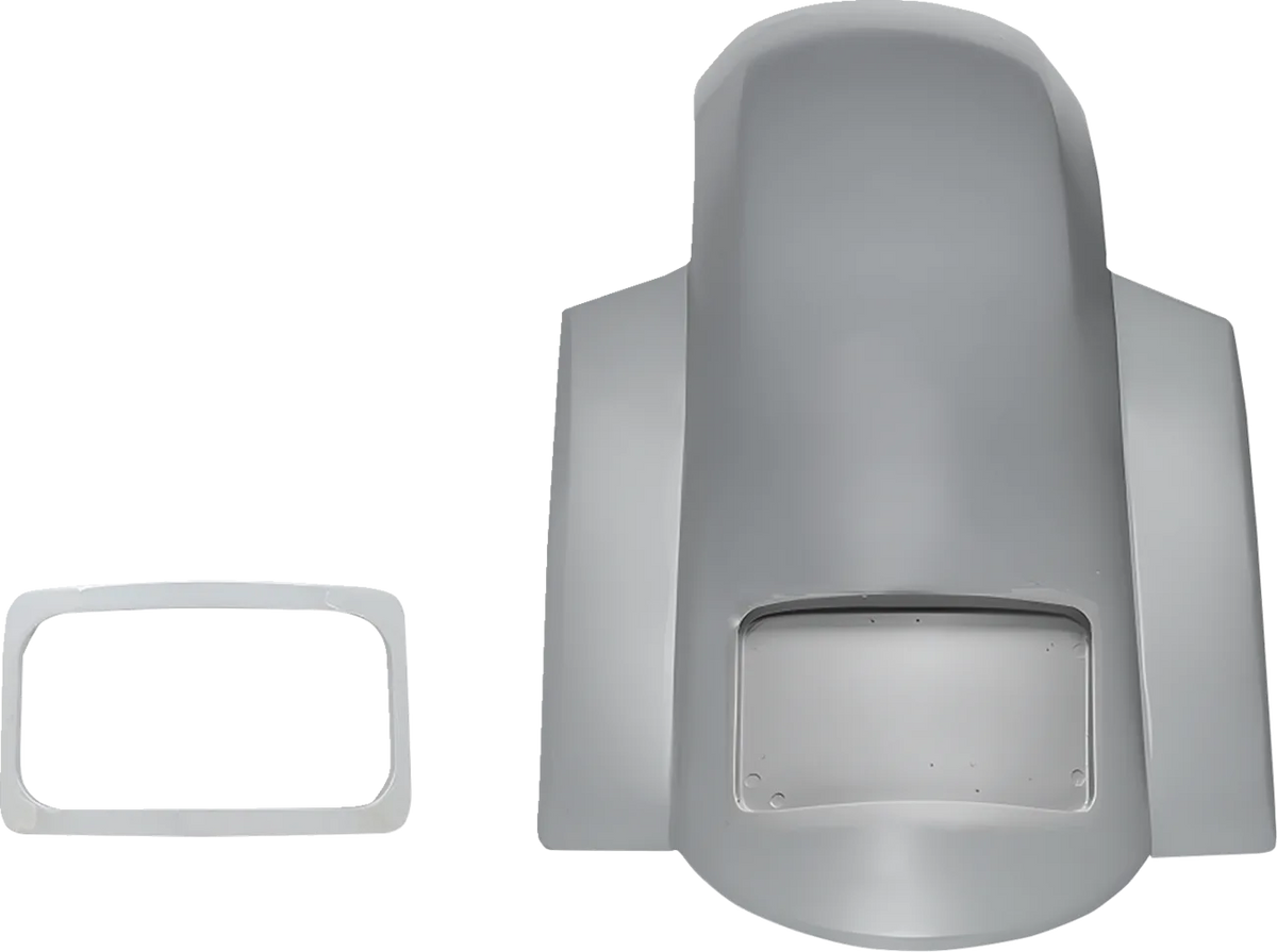 Rear Short Sport Fender and Plate Frame