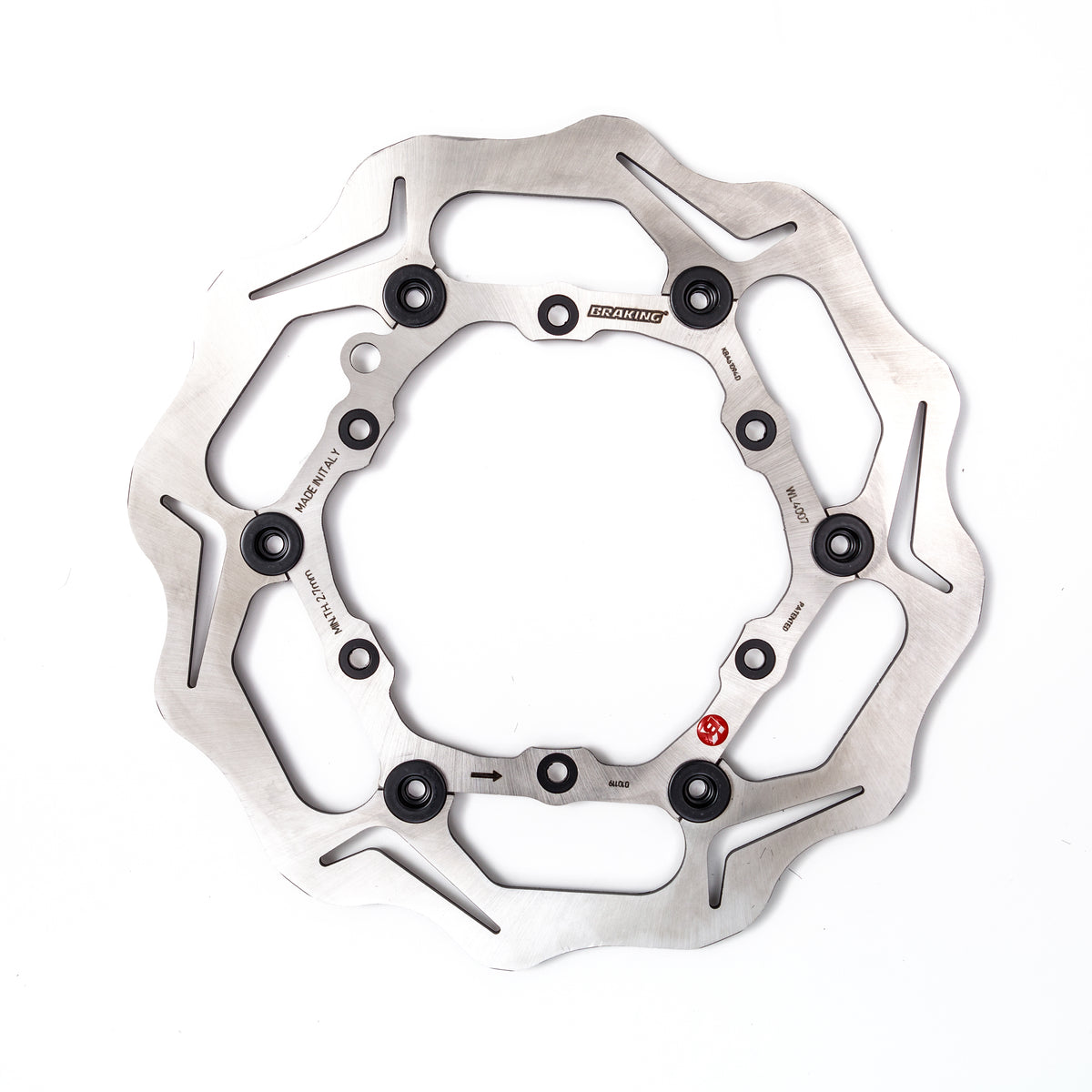 W-Flo Oversized Front Rotor Disk
