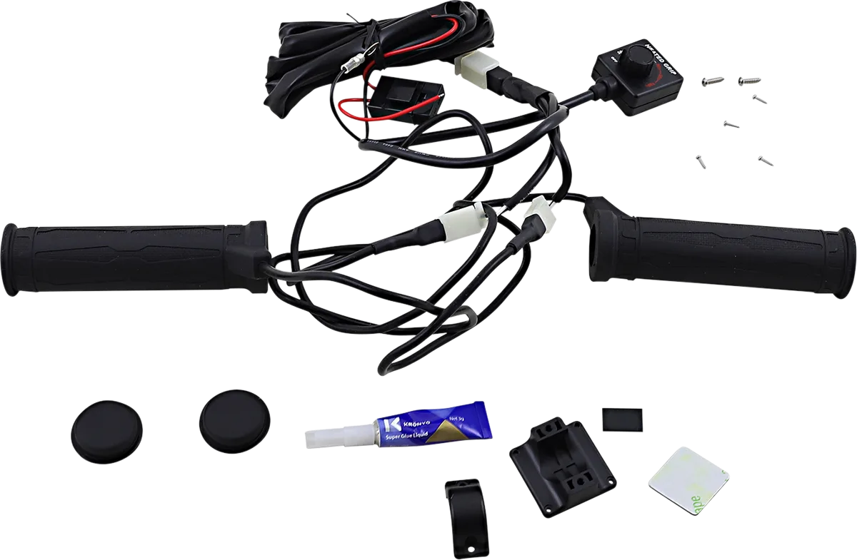Heated Grip Kit with LED Indicator for Snow/ATV