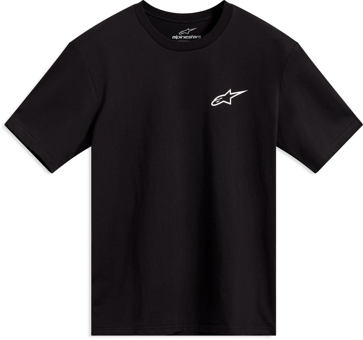 COMBO BACK SS CSF TEE BLACK/WHITE SM