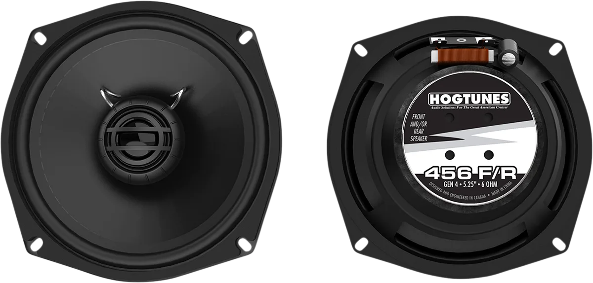 5-1/4" Front and Rear Speakers