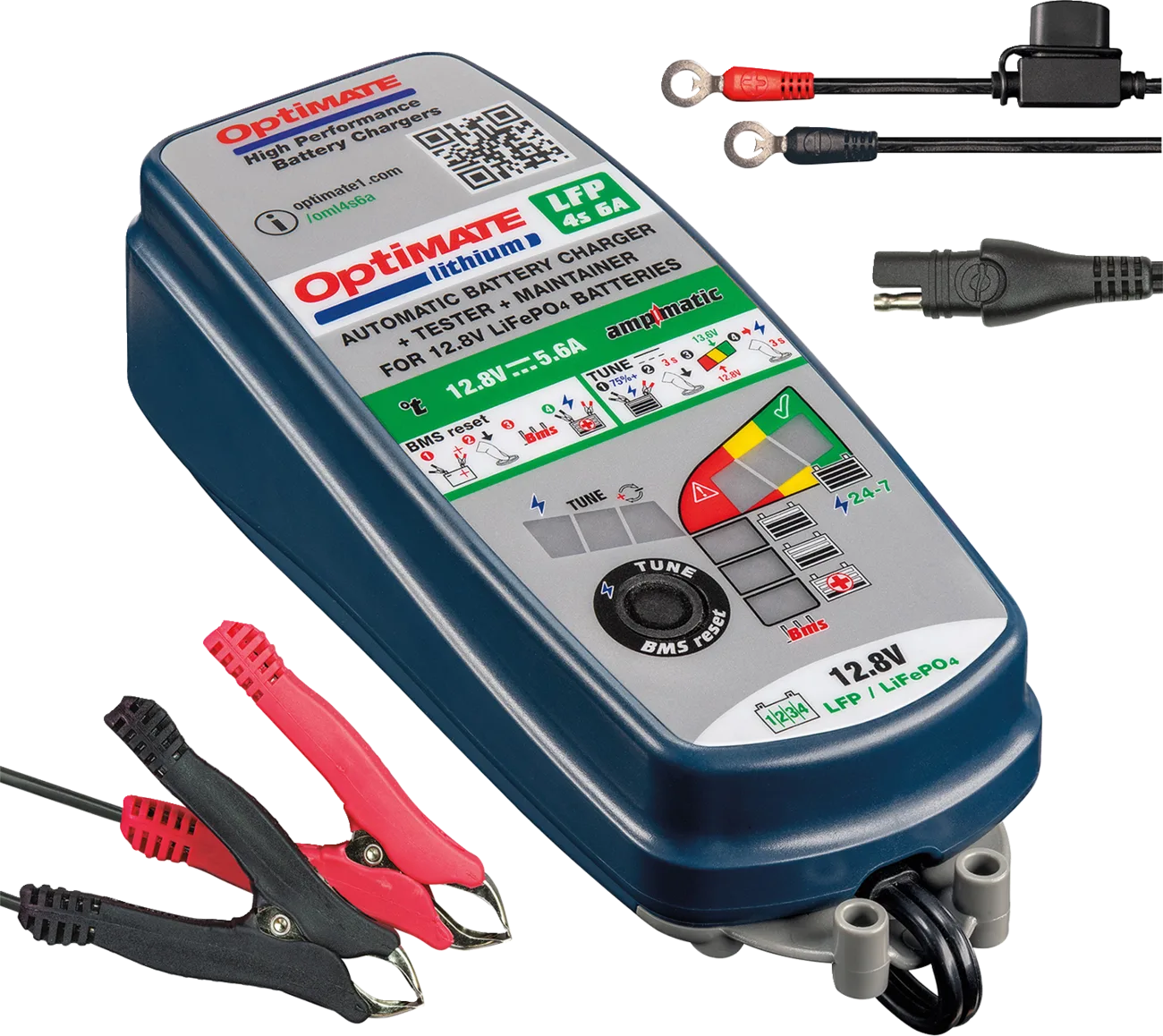 OptiMate™ Lithium LFP 4S 6A Battery Charger