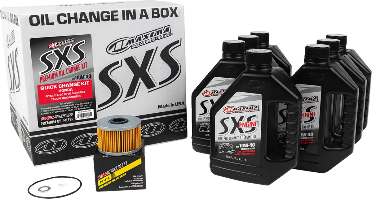 UTV Synthetic Quick Oil Change Kit