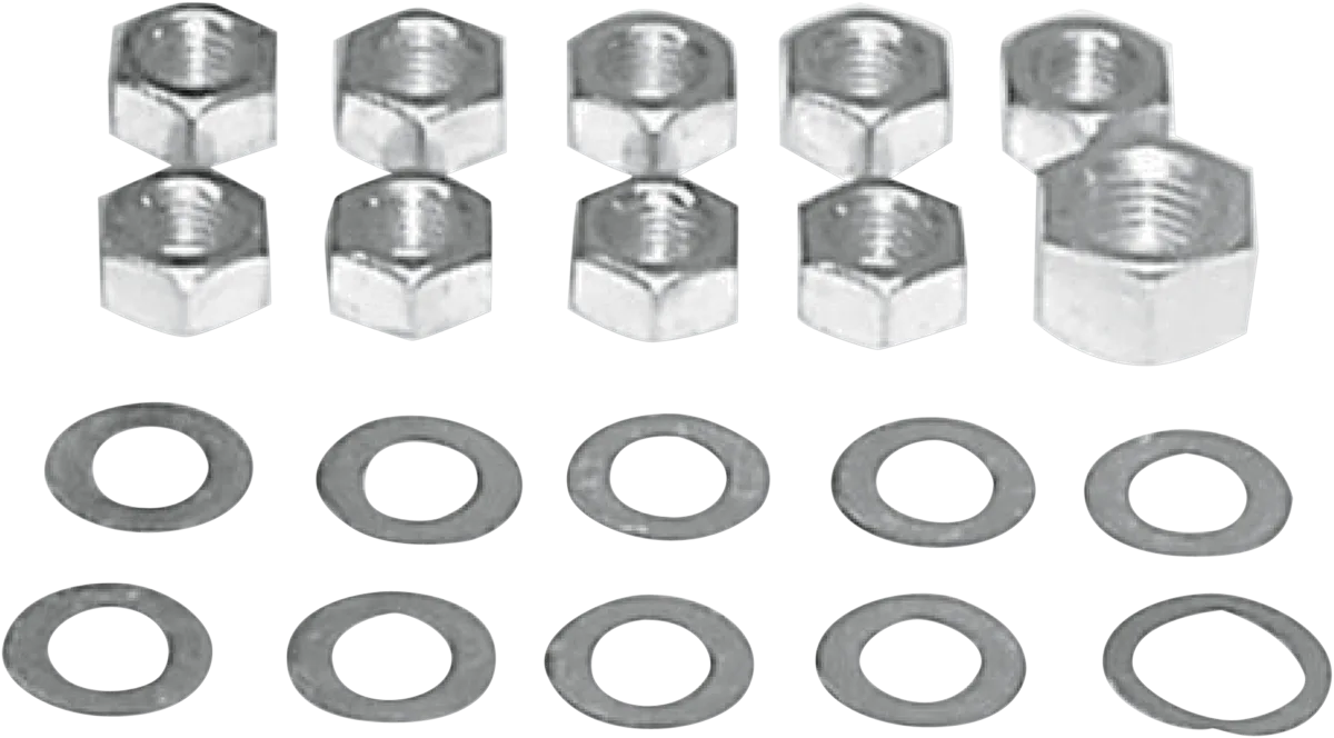 Transmission Side Cover/Clutch Arm Nut Kit