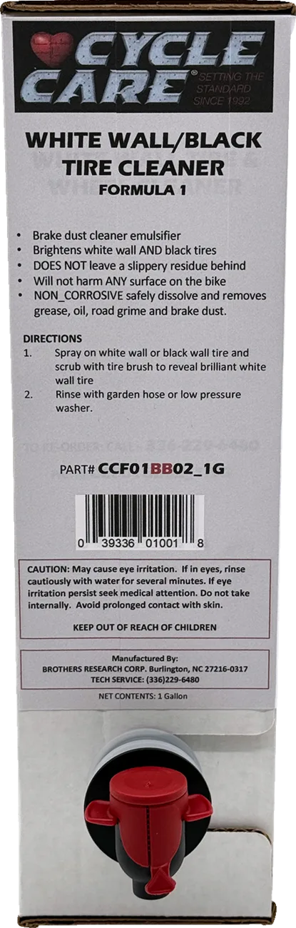 Formula 1 White Wall Tire and Wheel Cleaner