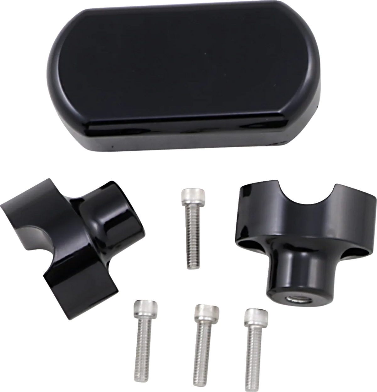 Solid Handlebar Riser & Top Clamp Kit