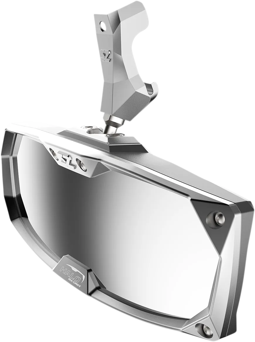 Halo R Rear View Mirror with Cast Aluminum Bezel - Can Am Defender