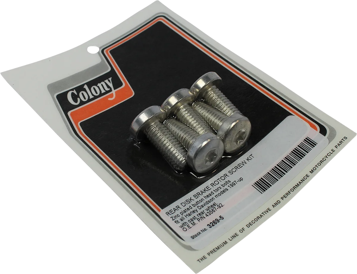Rear Disc Brake Rotor Bolt