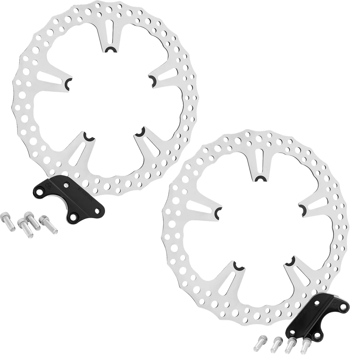 15" Big Brake Jagged Floating Rotor Kit