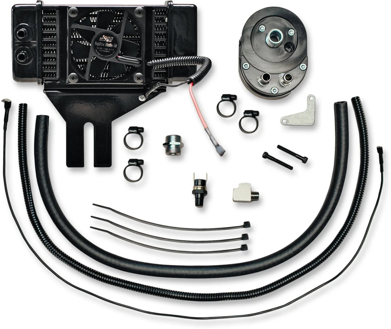 Low-Mount Fan-Assisted Oil Cooler Kit