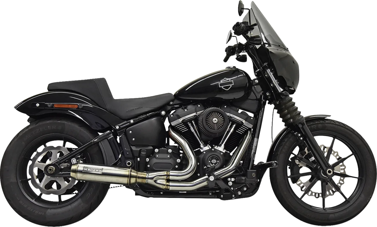 2-into-1 Exhaust System with Superbike Muffler