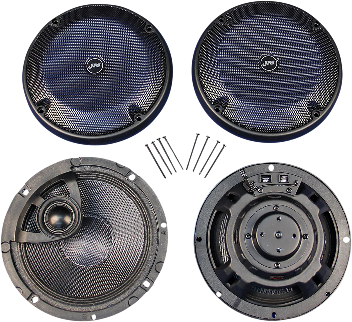 ROKKER® XRP 6.58° Rear Trunk-Pod Speaker Kit w/H-Output PEI Tweeters