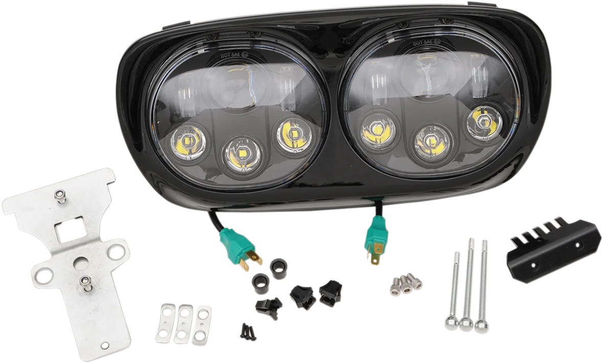 Dual LED Assembly Headlight