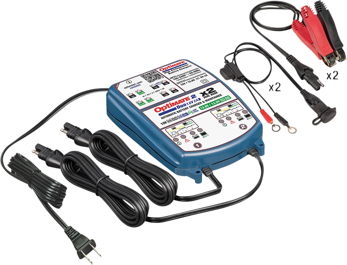 OptiMate™ 2 Duo Bronze Series Battery Charger
