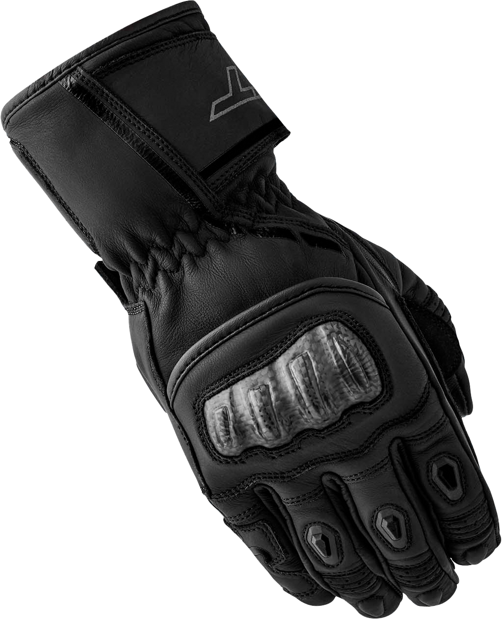 S1 D3O LADIES GLOVE BLACK LEATHER XL