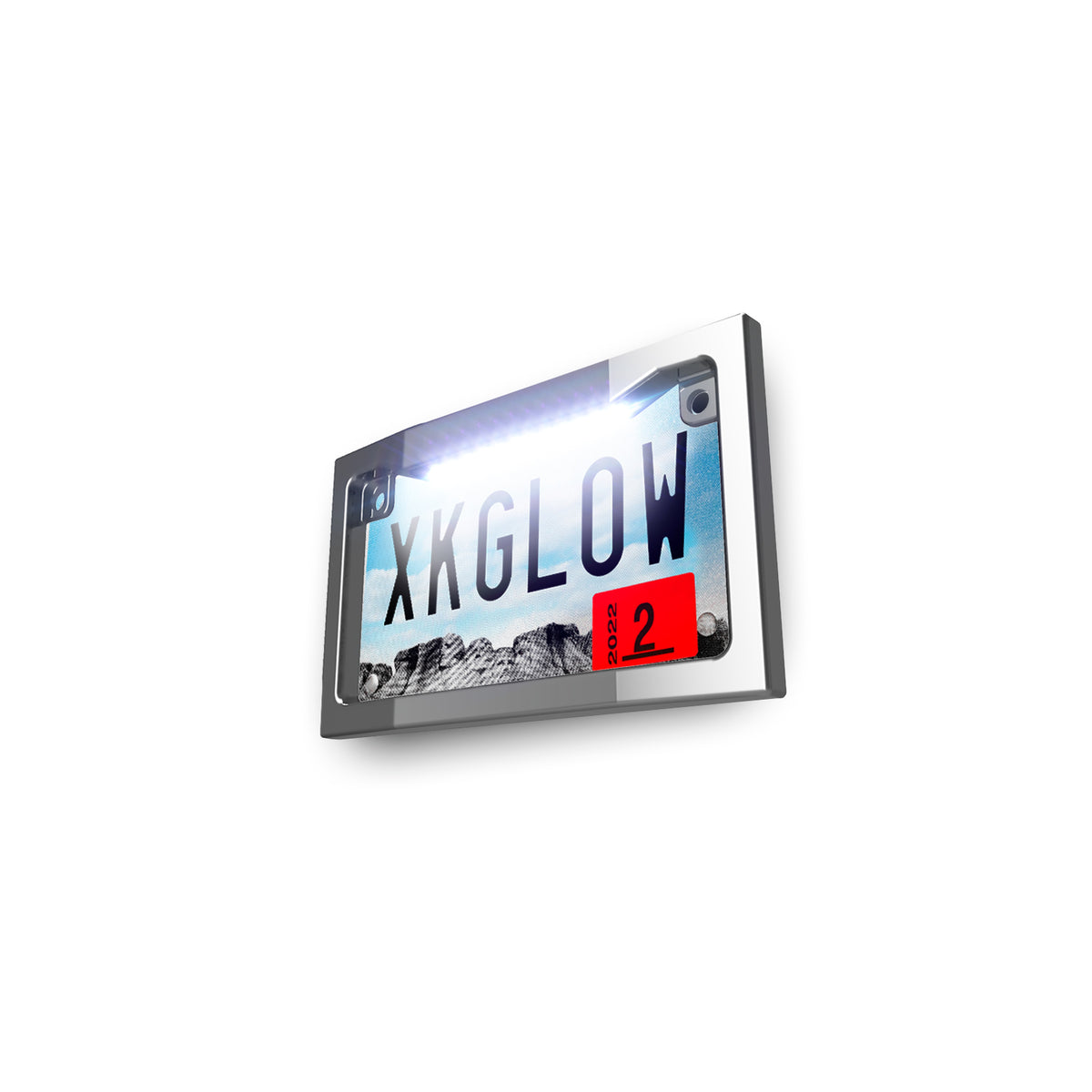 Lighted License Plate Frame