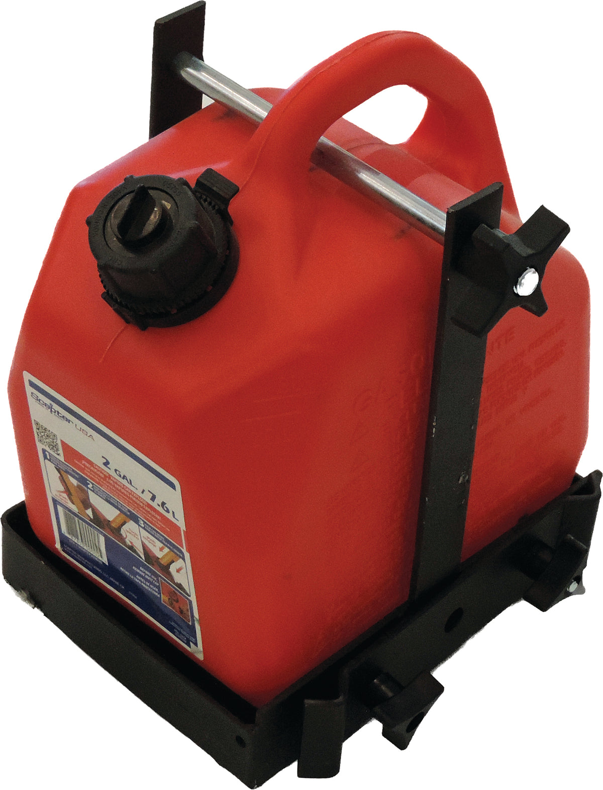 Fuel Can Mount For Cargo Rack