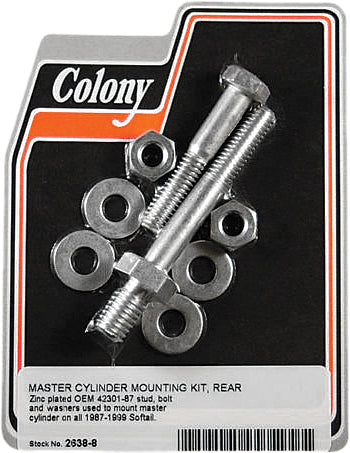 Rear Brake Master Cylinder Mounting Kit