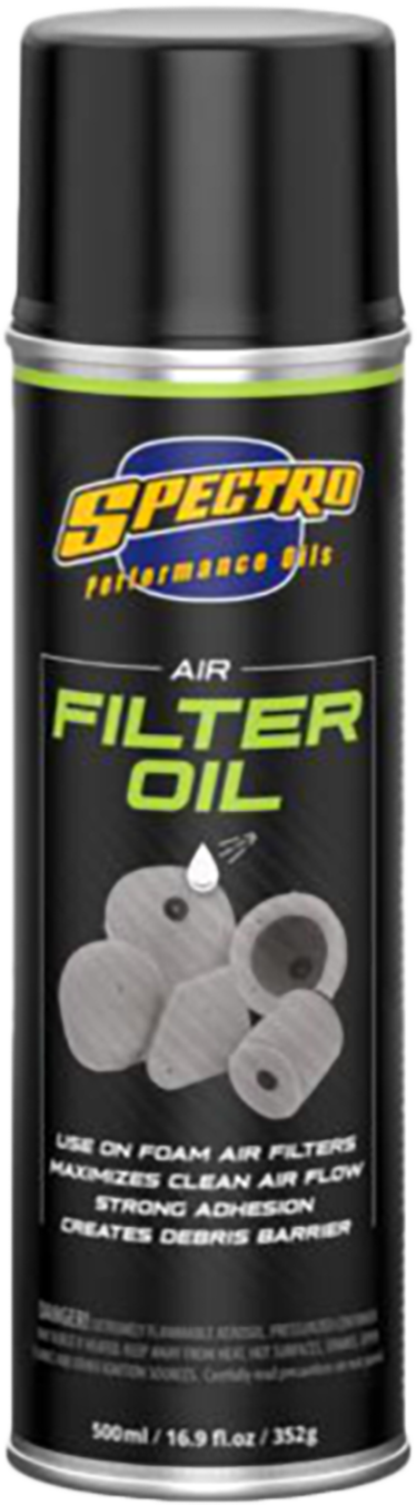 Spectro Foam Air Filter Oil Spray