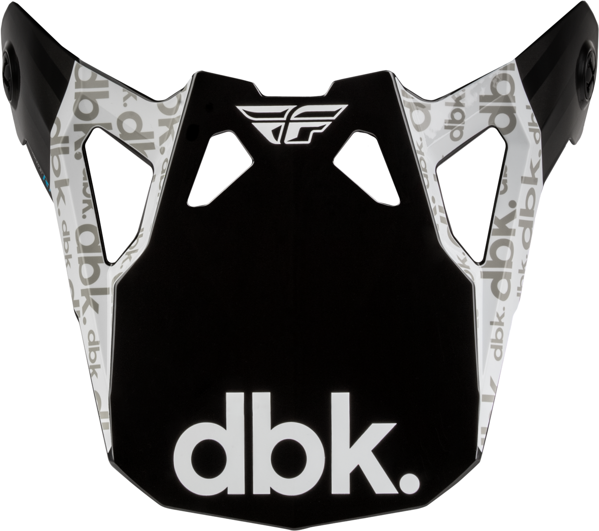 FORMULA CP DBK VISOR BLACK/WHITE/GREY YL-LG