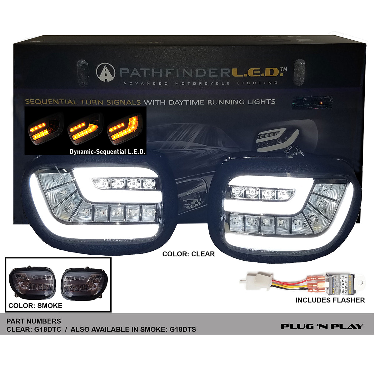 LED Front Turn Signal Kit