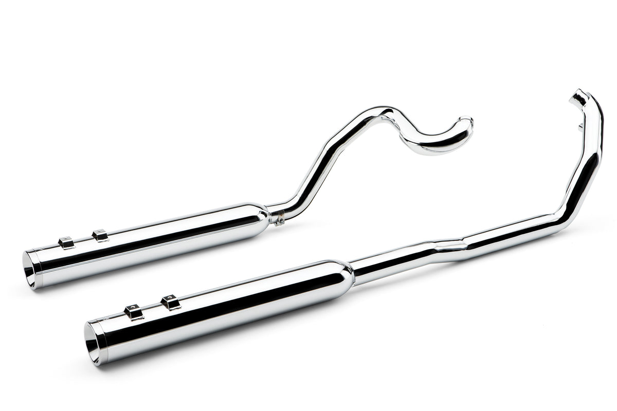 TRUE DUAL HEADPIPES CHROME FLH/FLT 07-08