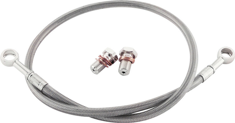 BRAKE LINE REAR SILVER KAW