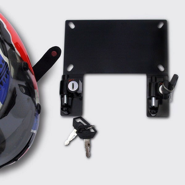 BMW License Plate Bracket Helmet Lock