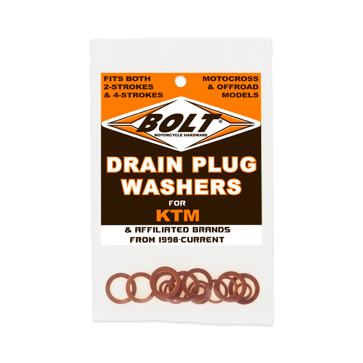 KTM Copper Drain Plug Washers