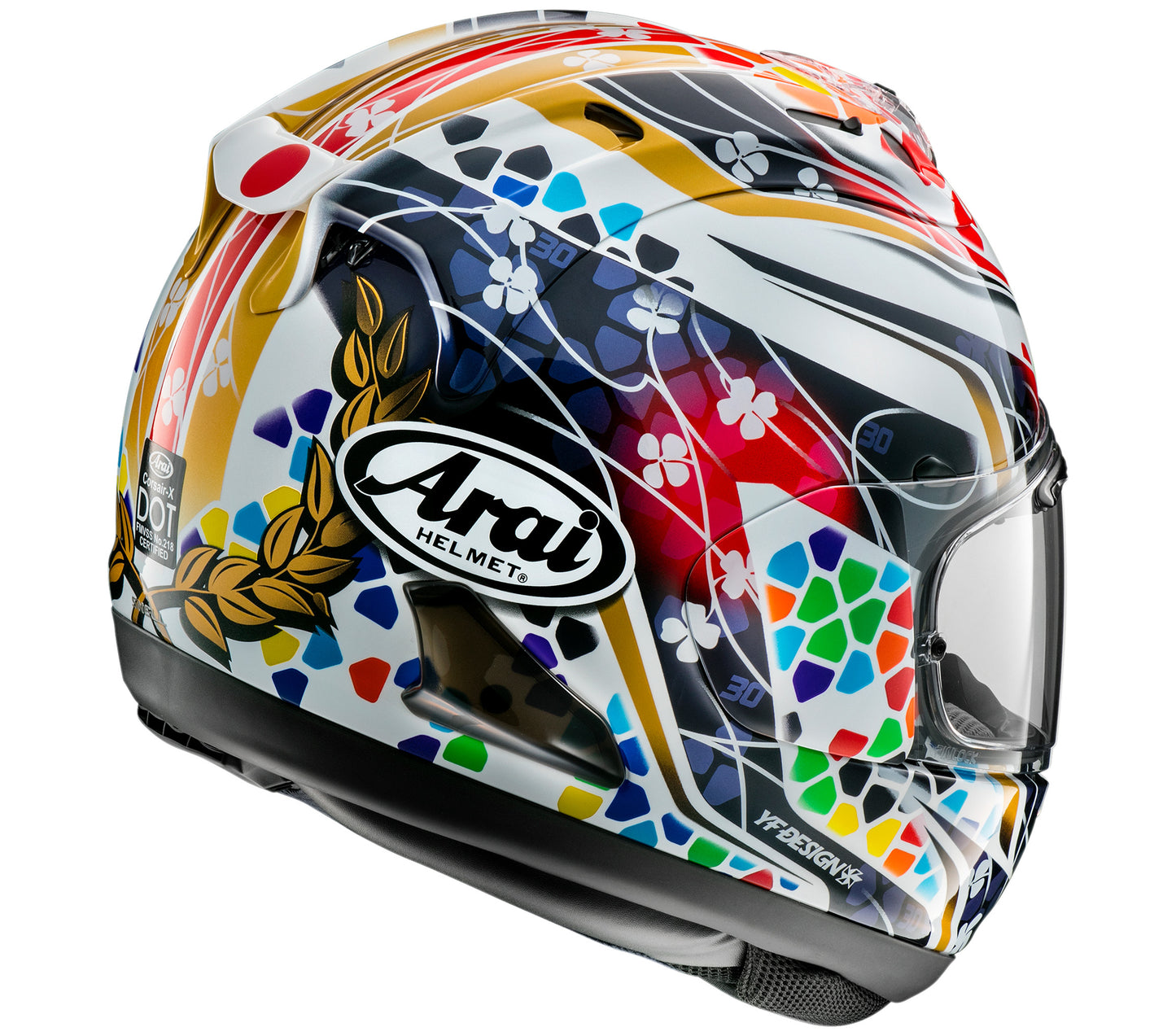 Arai Corsair X Aluminum NAKAGAMI-3