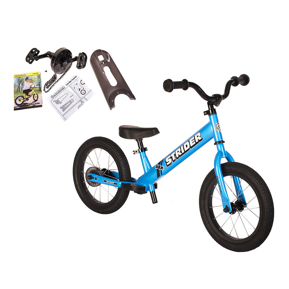 Strider 14x Sport Bike and Pedal Kit Bundle – Evolution Motorcycles Strider 14x Sport Bike and Pedal Kit Bundle – Evolution Motorcycles