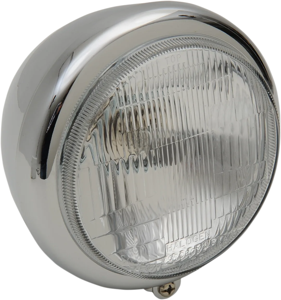 Chrome Custom Springer-Style Headlight Assemblies