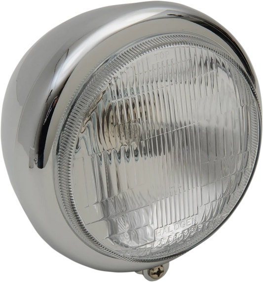Chrome Custom Springer-Style Headlight Assemblies