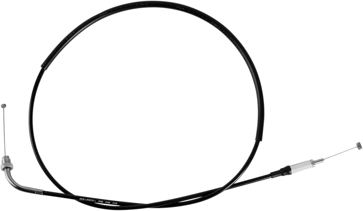 Black Vinyl Throttle Cable