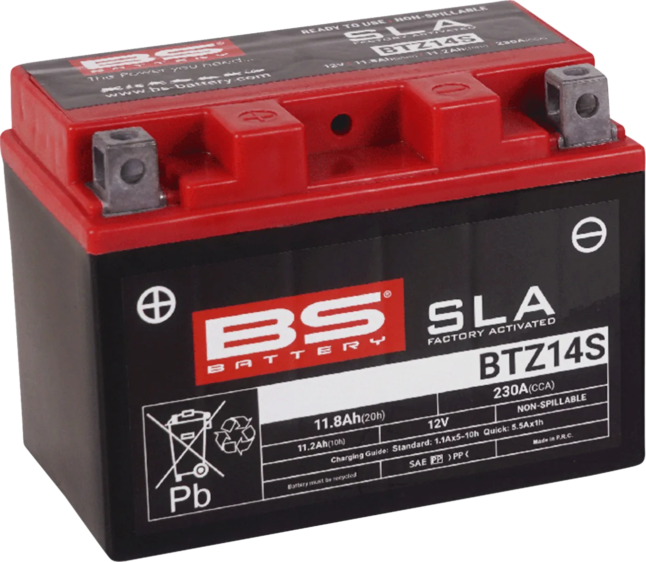 SLA Factory- Activated AGM Maintenance-Free Battery