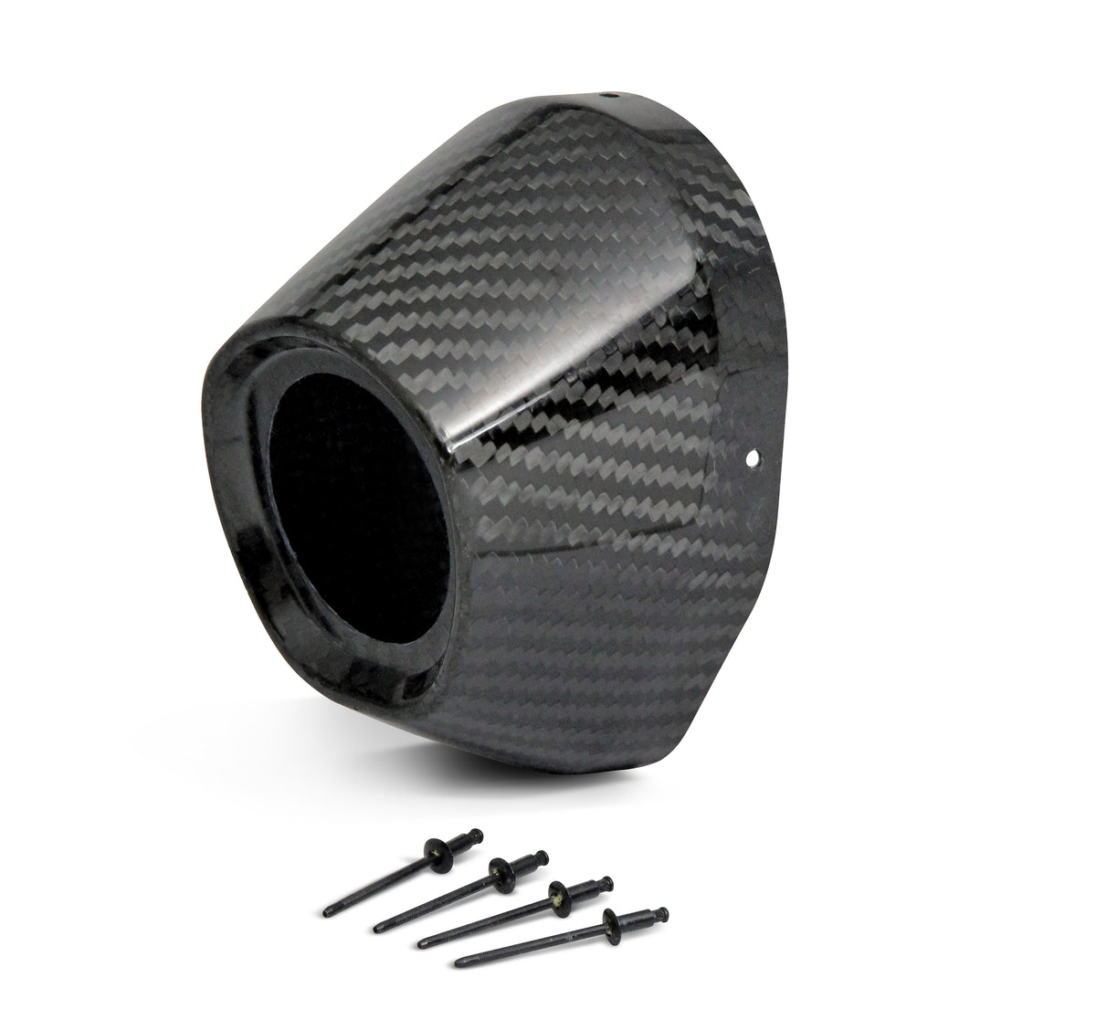 Exhaust Carbon End Cap
