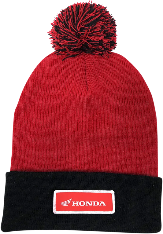 Beanie — Black/Red,