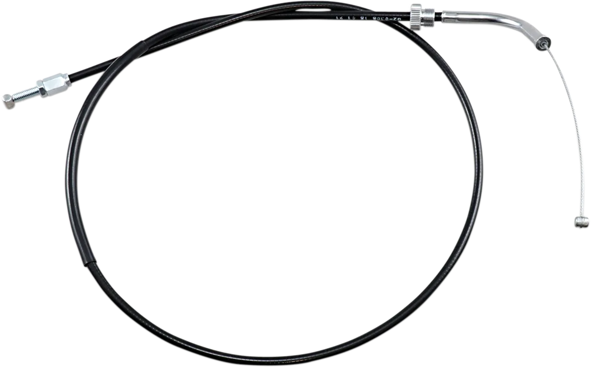 Black Vinyl Throttle Cable
