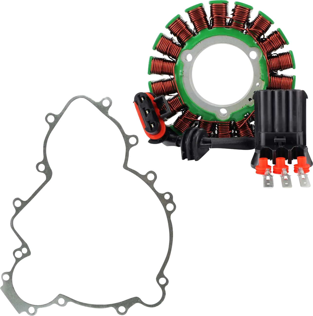 Stator with Crankcase Cover Gasket