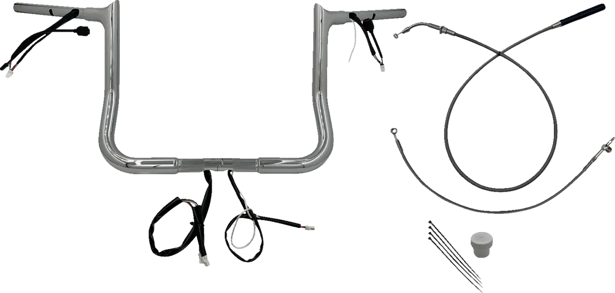 1-1/4" EZ Install Pointed Top Handlebar