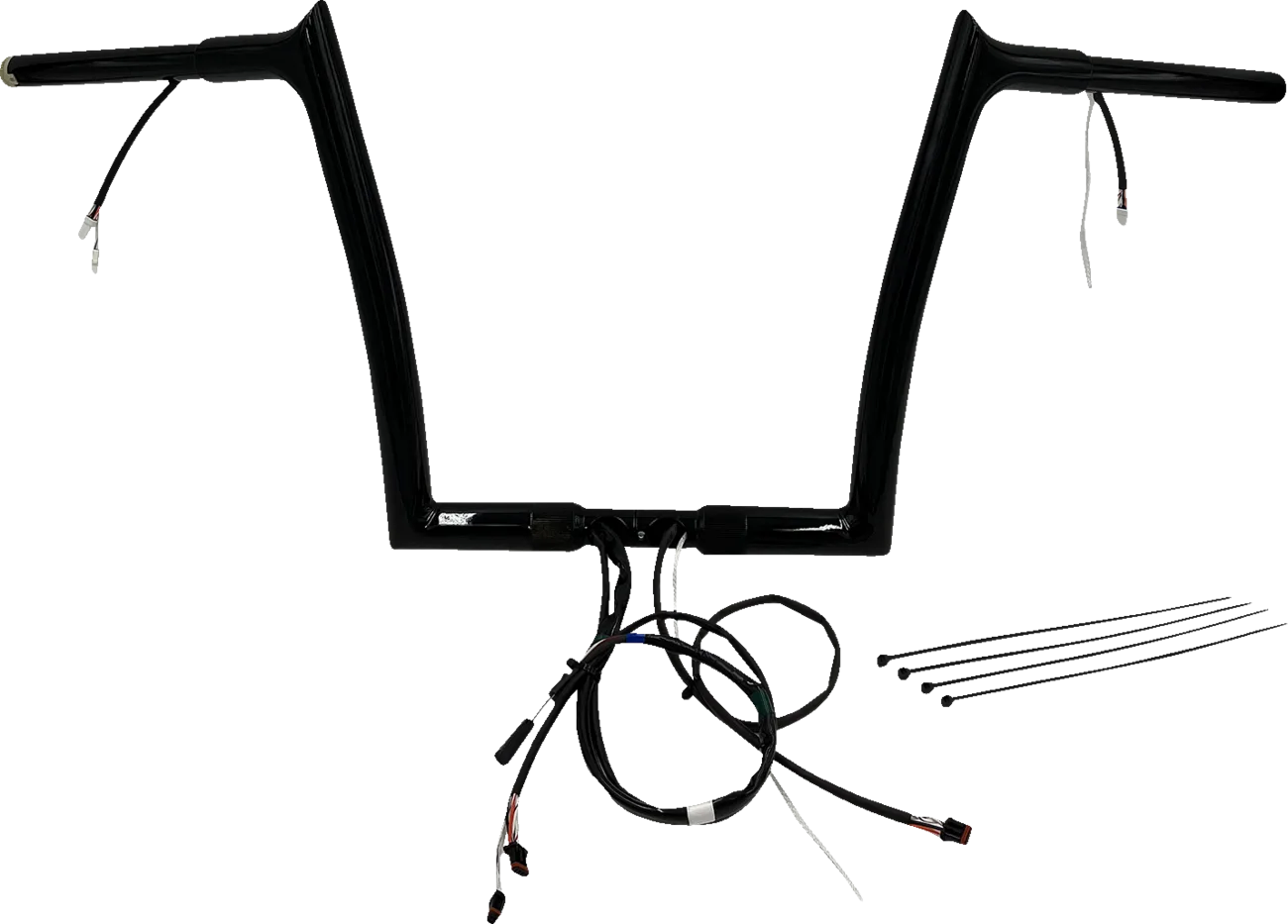 EZ Install Wired 1-1/4" Pointed Top Handlebar Kit