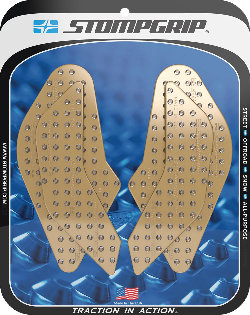 Volcano Profile Traction Pad Tank Grips