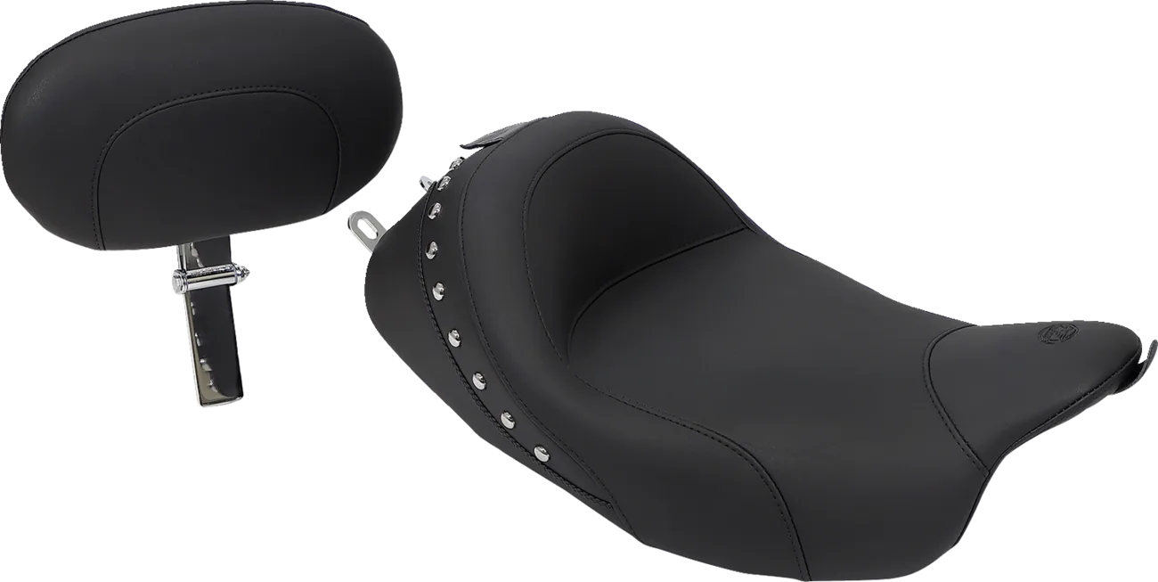 Wide Solo Seat with Removable Backrest