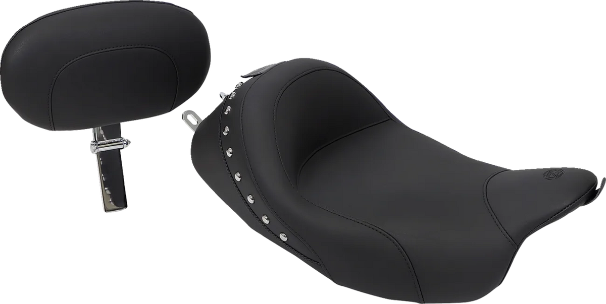 Wide Solo Seat with Removable Backrest