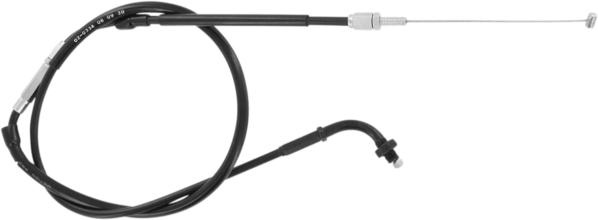 Black Vinyl Throttle Cable